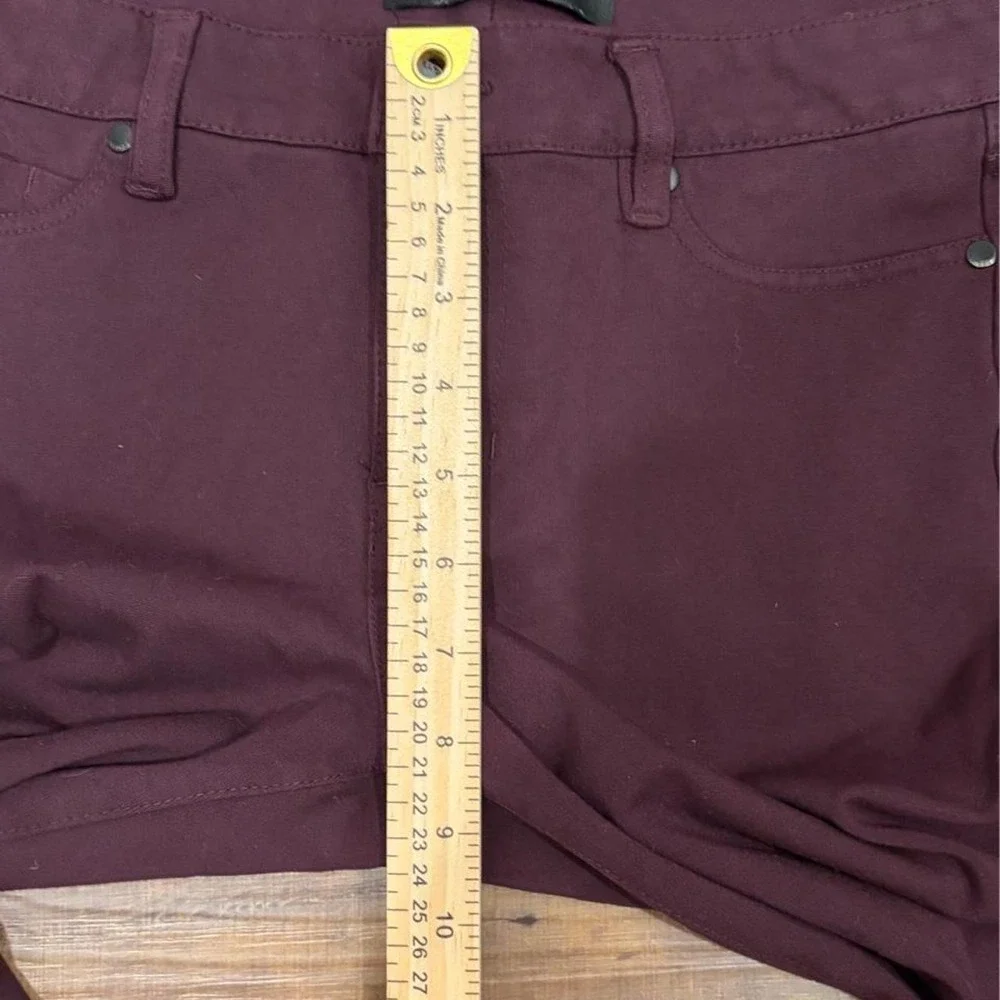 Liverpool burgundy high-waisted pants work wear casual wear Size 8P